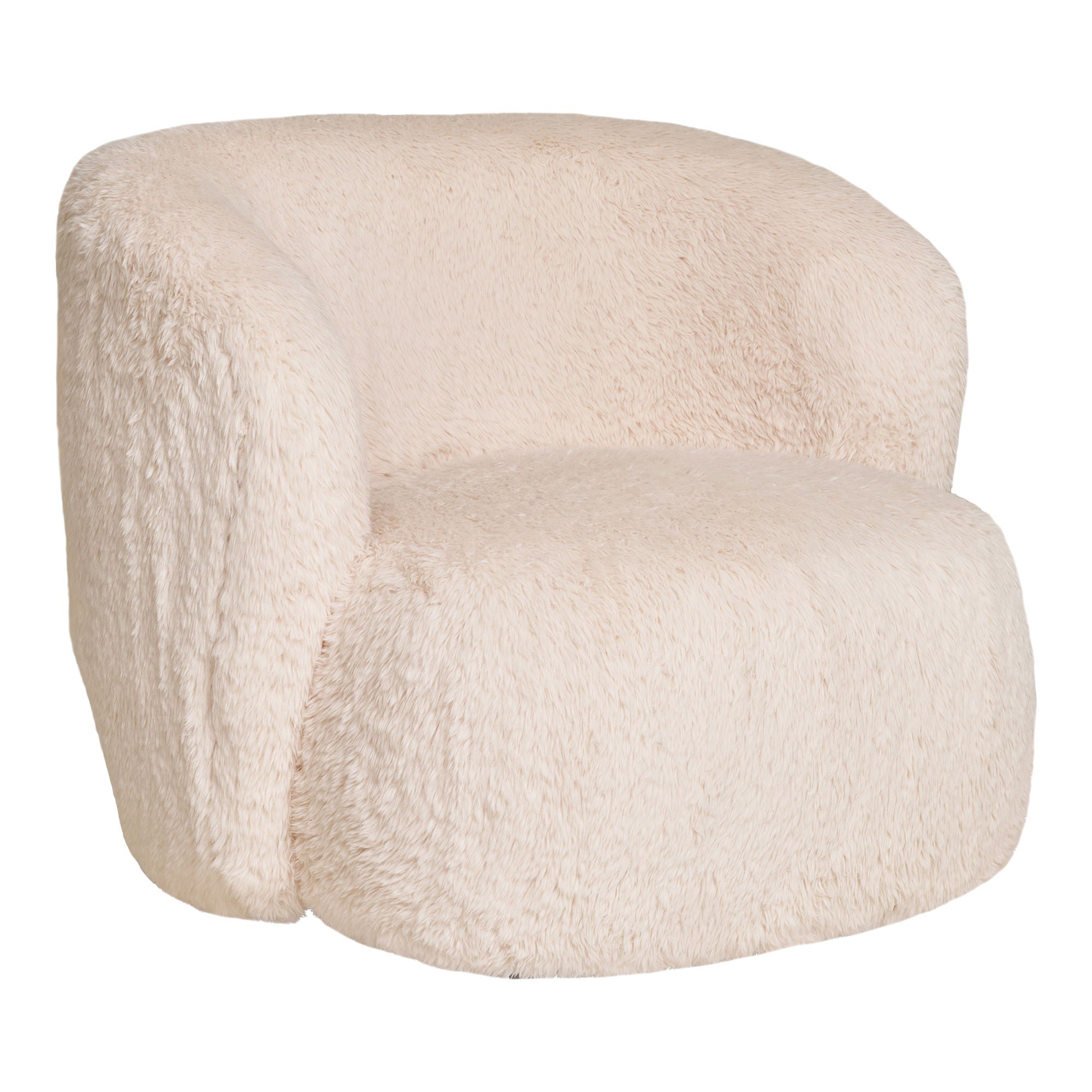 House Nordic Setubal Fauteuil- Imitatiebont off-white